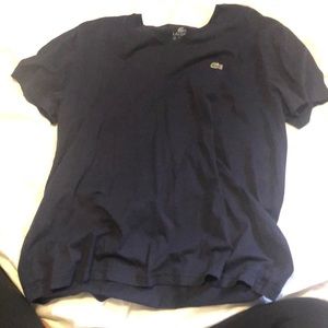 Dark blue Tee with Crocodile